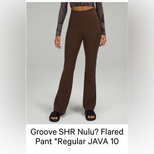 Lululemon Groove Nulu Flared Legging